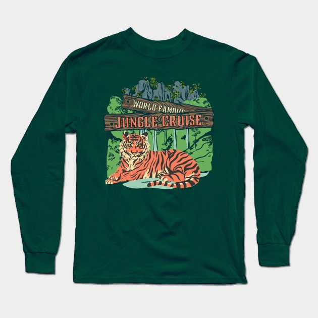 Jungle Cruise Long Sleeve T-Shirt by MultiversiTee